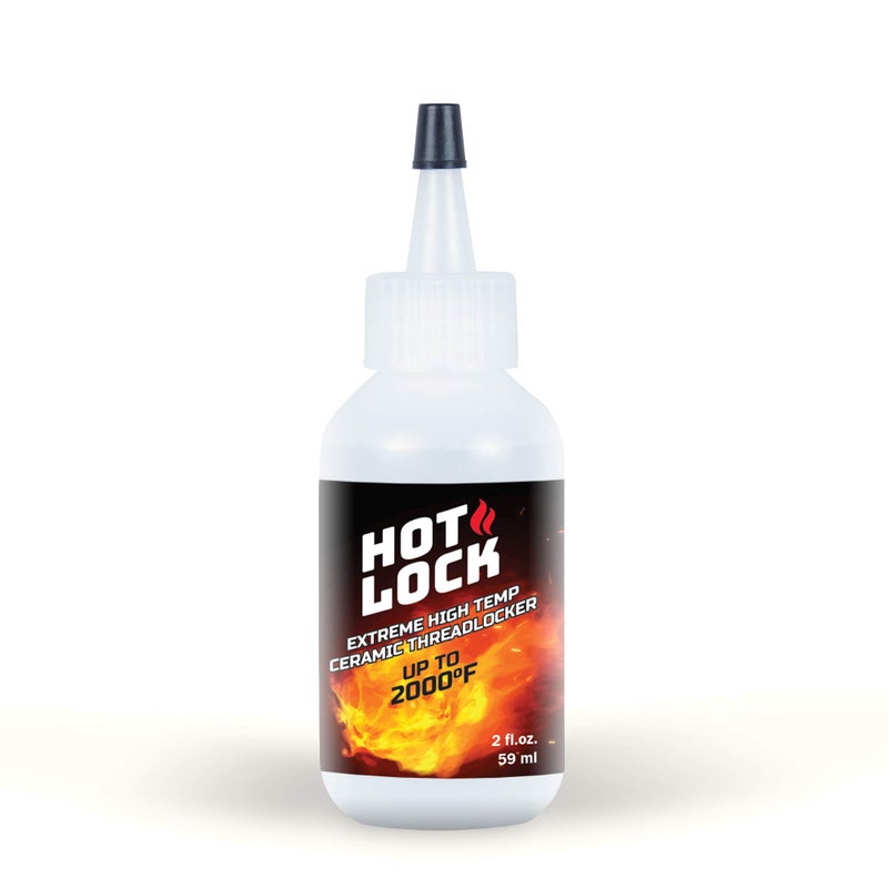 Vibra-TITE 19960 Hot-Lock Extreme High Temperature Threadlocker, Translucent - Image 1